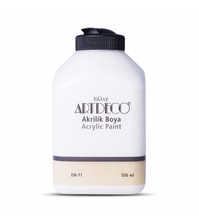 Artdeco Akrilik Boya 500 ML Ekru 3002