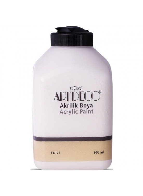 Artdeco Akrilik Boya 500 ML Kırık Beyaz 3670 Artdeco Akrilik Boya 500 ML Kırık Beyaz 3670