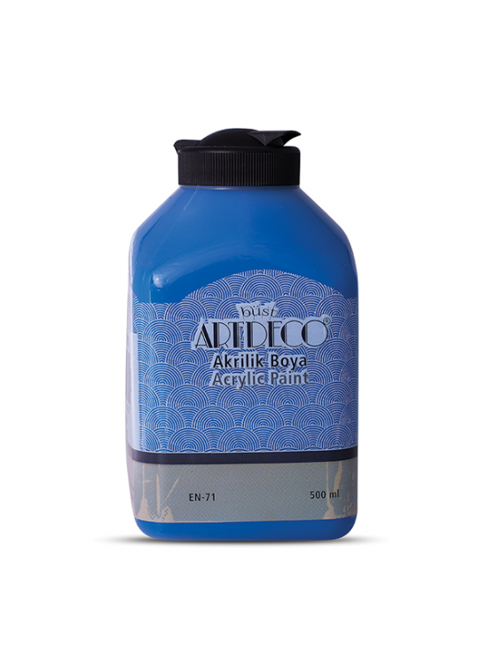 Artdeco Akrilik Boya 500 ML Mavi 070L-3610 Artdeco Akrilik Boya 500 ML Mavi 070L-3610