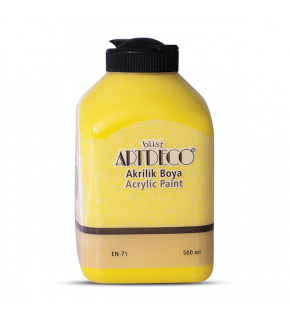 Artdeco Akrilik Boya 500 ML Sarı 070L-3601