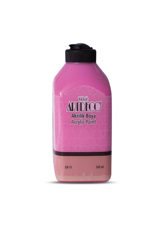 Artdeco Akrilik Boya 500 ML Şeker Pembe 3678 Artdeco Akrilik Boya 500 ML Şeker Pembe 3678