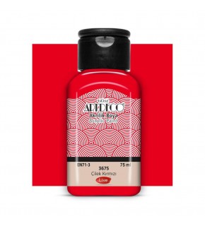 Artdeco Akrilik Boya 75 ML Çilek Kırmızı 3675