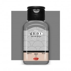 Artdeco Akrilik Boya 75 ML Gri 3647