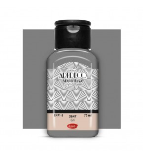 Artdeco Akrilik Boya 75 ML Gri 3647