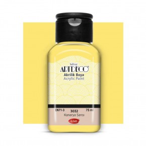 Artdeco Akrilik Boya 75 ML Kanarya Sarısı 3032