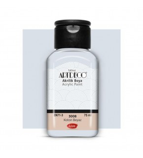 Artdeco Akrilik Boya 75 ML Koton Beyaz 3008