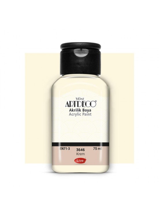 Artdeco Akrilik Boya 75 ML Krem 3646