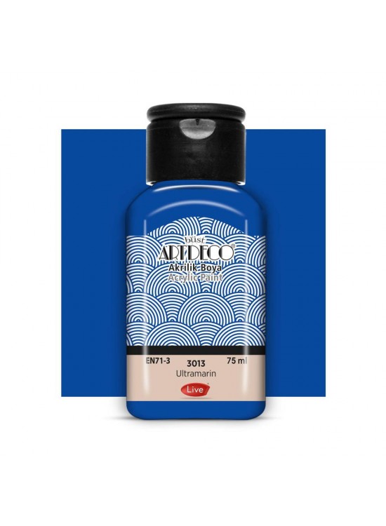 Artdeco Akrilik Boya 75 ML Ultramarine 3013