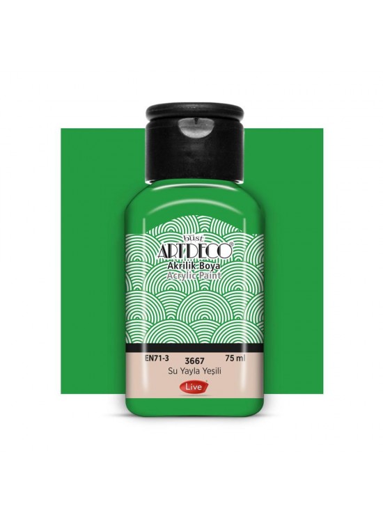 Artdeco Akrilik Boya 75 ML Yayla Yeşili 3667 Artdeco Akrilik Boya 75 ML Yayla Yeşili 3667