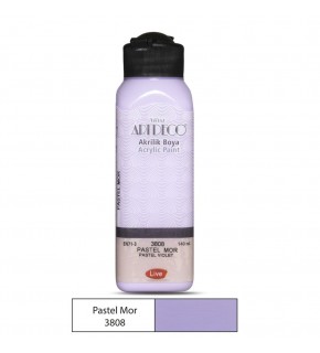 Artdeco Akrilik Boya Pastel 140 ML Pastel Mor 3808