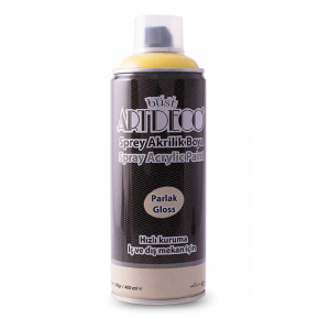 Artdeco Akrilik Sprey Boya 400 ML Açık Sarı Y-400-130