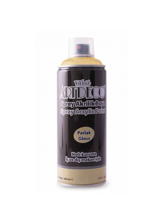 Artdeco Akrilik Sprey Boya 400 ML Gold Y-400-990 Artdeco Akrilik Sprey Boya 400 ML Gold Y-400-990