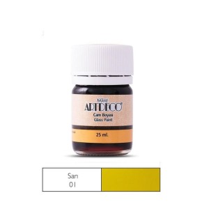 Artdeco Cam Boyası 25 Ml Öğrenci Tipi 01 Sarı (1 Adet)