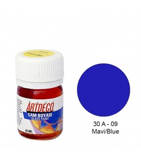 Artdeco Cam Boyası 25 Ml Öğrenci Tipi 09 Mavi (1 Adet)