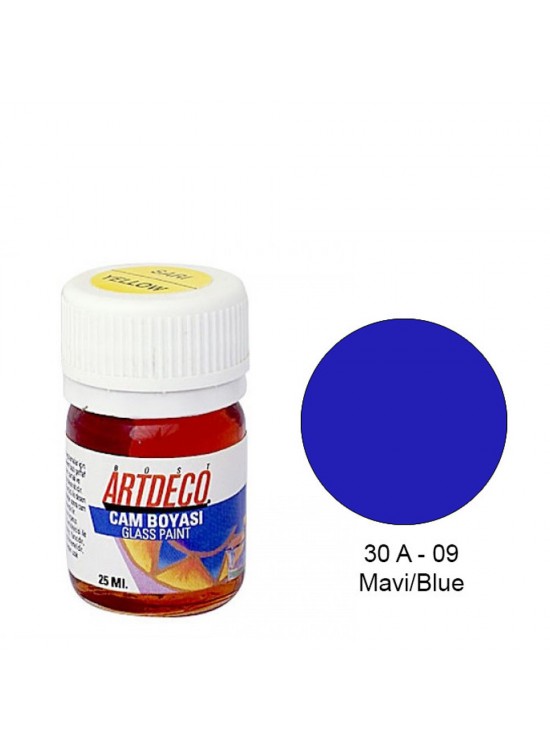Artdeco Cam Boyası 25 Ml Öğrenci Tipi 09 Mavi (1 Adet)