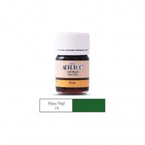Artdeco Cam Boyası 25 Ml Öğrenci Tipi 14 K.Yeşil (1 Adet)