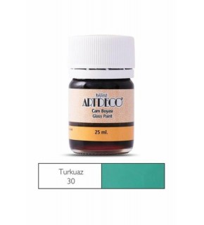 Artdeco Cam Boyası 25 Ml Öğrenci Tipi 30 Turkuaz (1 Adet)