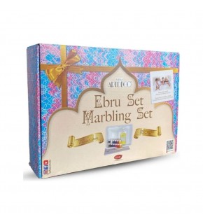 Artdeco Ebru Başlangıç Seti (A4 Tekneli) 12x15 ML