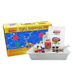 Artdeco Ebru Boyama Seti Çantalı 8 Lİ ES-8