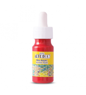 Artdeco Ebru Boyası 30 ML Kırmızı Y-016B-05 (1 Adet)