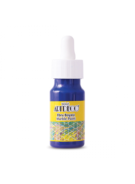 Artdeco Ebru Boyası 30 ML Mavi Y-016B-10 (1 Adet)