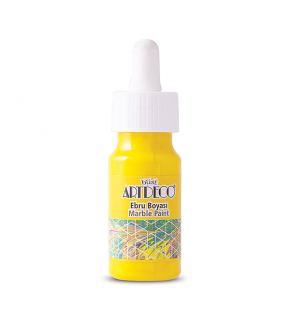 Artdeco Ebru Boyası 30 ML Sarı Y-016B-01 (1 Adet)