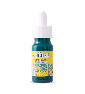 Artdeco Ebru Boyası 30 ML Yeşil Y-016B-05 (1 Adet)