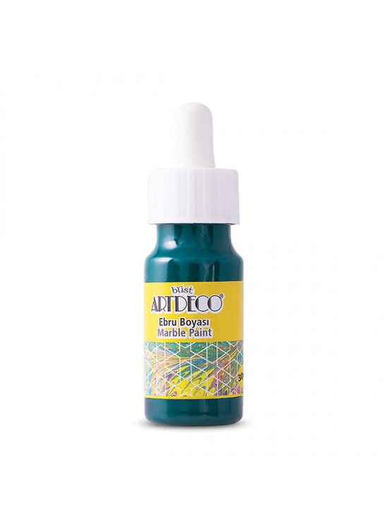 Artdeco Ebru Boyası 30 ML Yeşil Y-016B-05 (1 Adet)