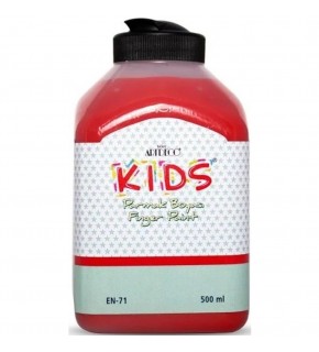 Artdeco Kids Parmak Boyası 500 ML Kırmızı 340
