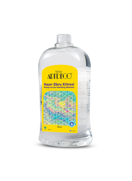 Artdeco Sıvı Ebru Kitre 1000Ml Artdeco Sıvı Ebru Kitre 1000Ml