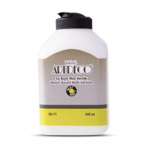 Artdeco Su Bazlı Ekstra Mat Vernik 500 ML