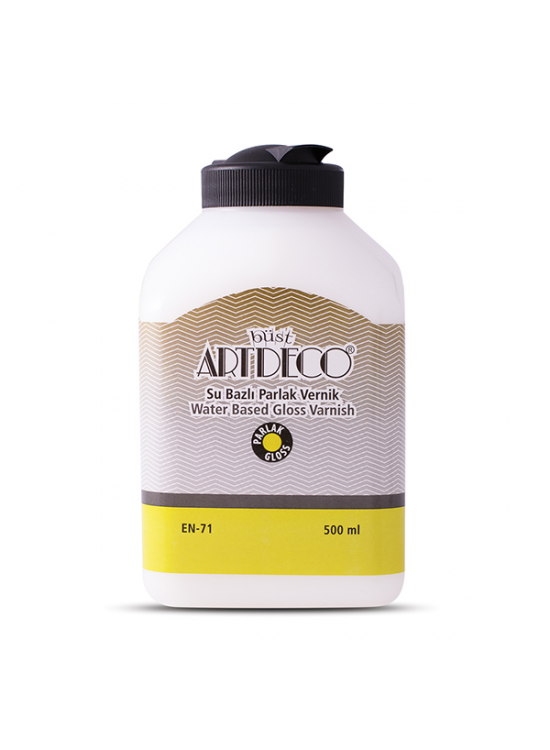 Artdeco Vernik Su Bazlı Parlak 500 ML 073L-01