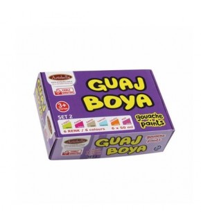 Artebella Guaj Boya 6 Lı 50 CC Set-02