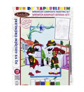 Artebella Minyatür Kompozit Boyama 20x30 CM MBS-01