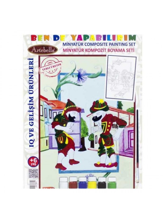 Artebella Minyatür Kompozit Boyama 20x30 CM MBS-01 Artebella Minyatür Kompozit Boyama 20x30 CM MBS-01