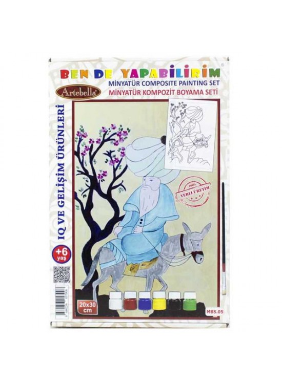 Artebella Minyatür Kompozit Boyama 20x30 CM MBS-05 Artebella Minyatür Kompozit Boyama 20x30 CM MBS-05