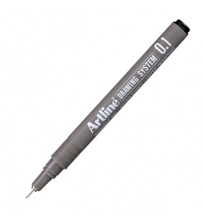 Artline Çizim Kalemi 0.1 mm Siyah EK231 (1 Adet)