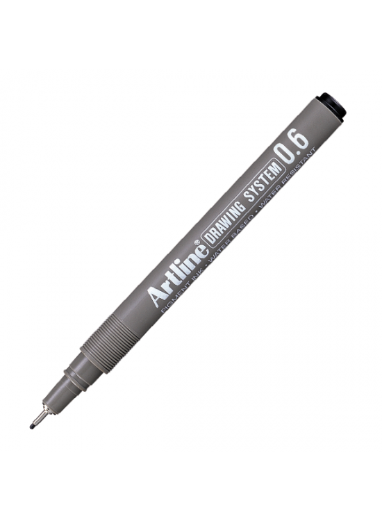 Artline Çizim Kalemi 0.6 MM Siyah EK236 (1 Adet)