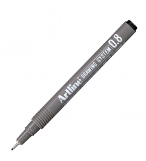 Artline Çizim Kalemi 0.8 mm Siyah EK238 (1 Adet)