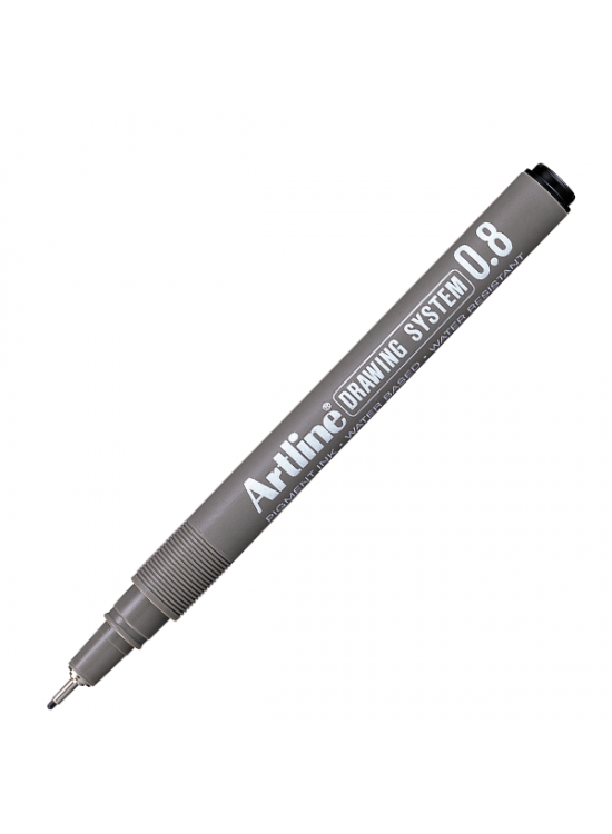 Artline Çizim Kalemi 0.8 mm Siyah EK238 (1 Adet)