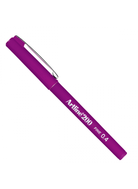 Artline Fineliner 0.4 MM Eflatun EK-200N (1 Adet)