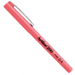 Artline Fineliner 0.4 MM Pembe EK-200N (1 Adet)