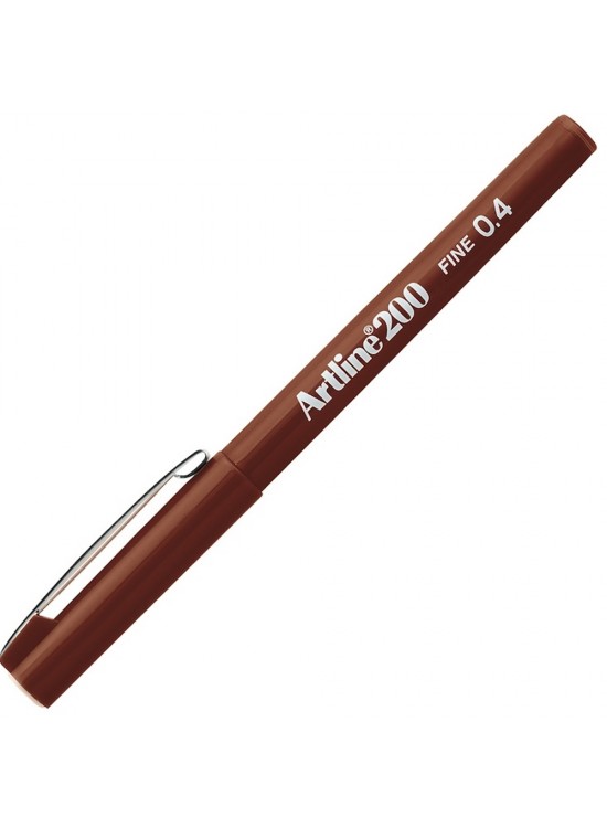 Artline Fineliner 0.4 MM Kahverengi EK-200N (1 Adet)