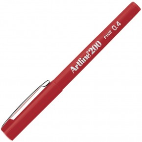 Artline Fineliner 0.4 MM Kırmızı EK-200N (1 Adet)