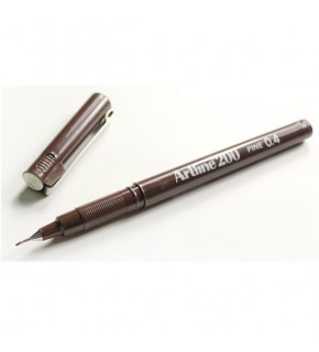 Artline Fineliner 0.4 MM Koyu Kahverengi EK-200N (1 Adet)