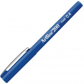 Artline Fineliner 0.4 MM Mavi EK-200N (1 Adet)