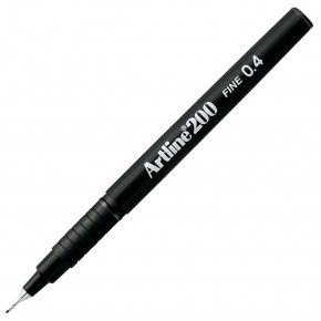 Artline Fineliner 0.4 MM Siyah EK-200N (1 Adet)