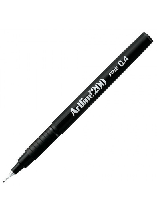 Artline Fineliner 0.4 MM Siyah EK-200N (1 Adet)