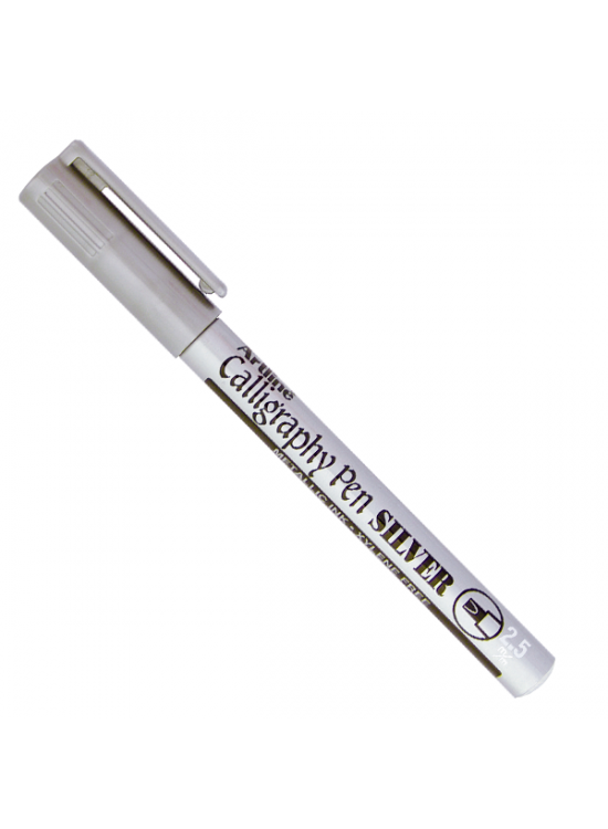 Artline Kaligrafi Kalemi Kesik Uçlu 2.5 MM Gümüş EK993XF (1 Adet)