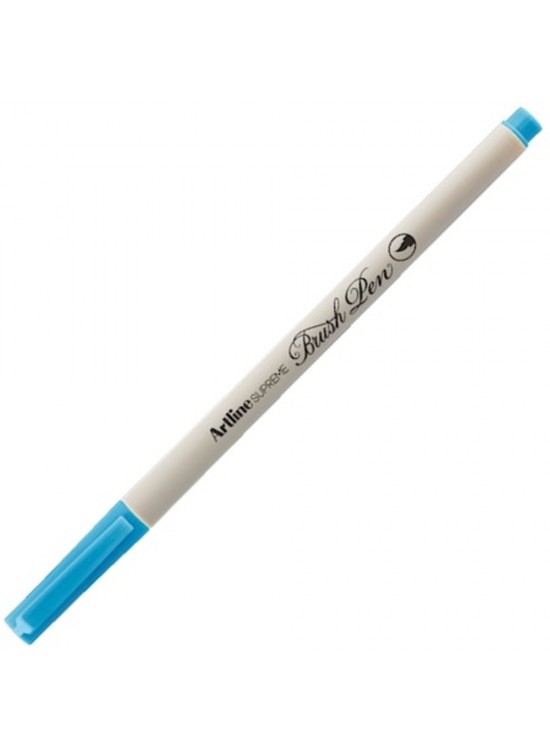 Artline Supreme Brush Uçlu Kalem Açık Mavi EPFS-F (1 Adet)